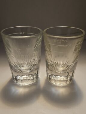 Seagram's Glass Shot Glasses - Set of 2